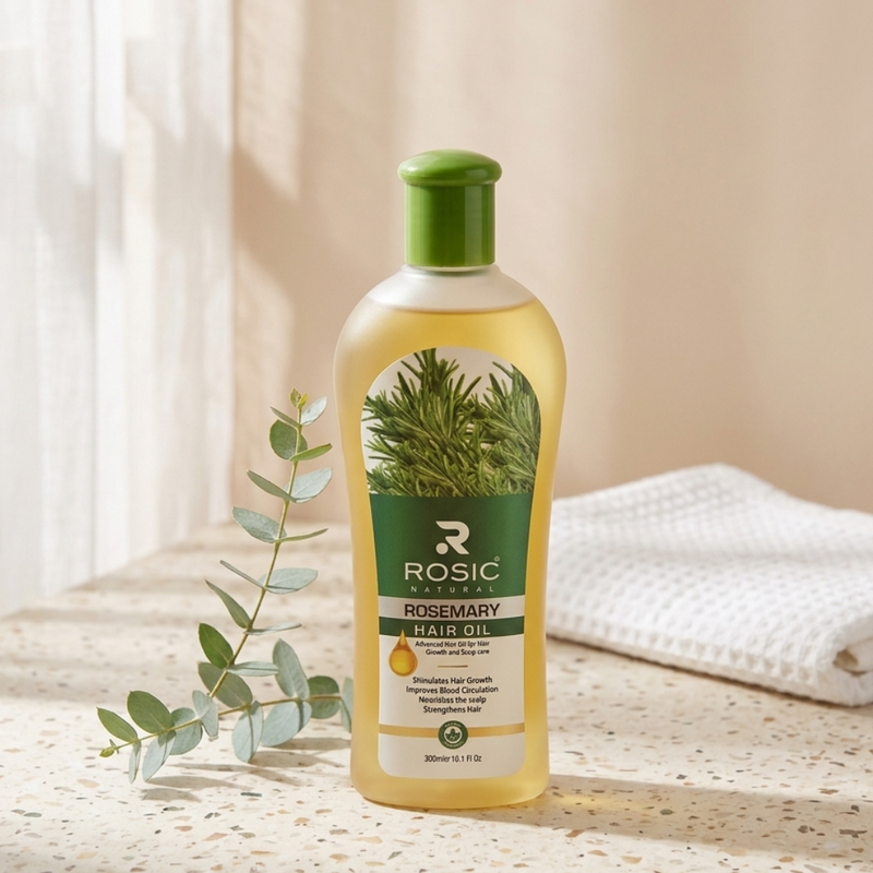 Rosemary Hair Oil – Hair Growth & Scalp Nourishment