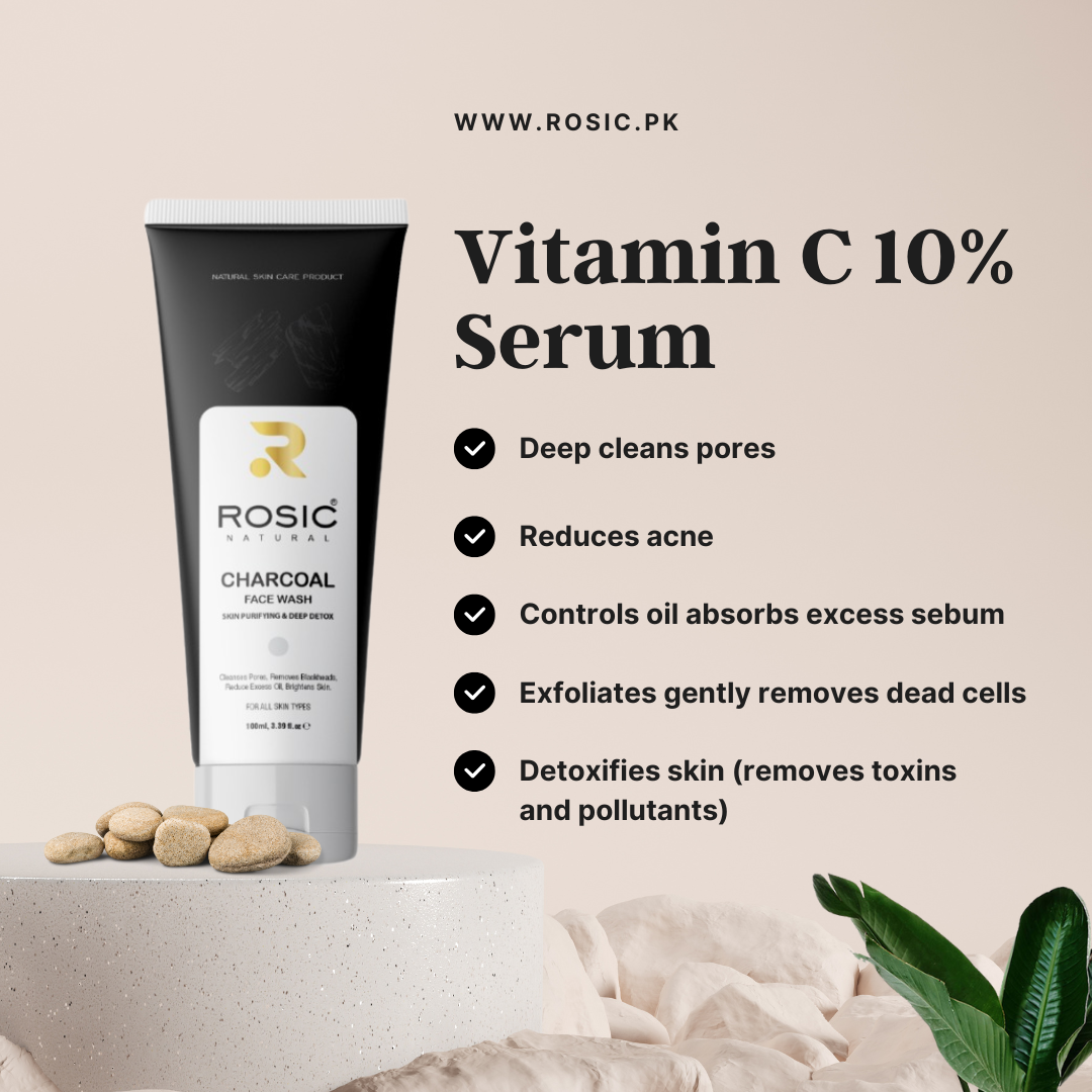 Charcoal Cleanser – Deep Pore Cleanse & Oil Control